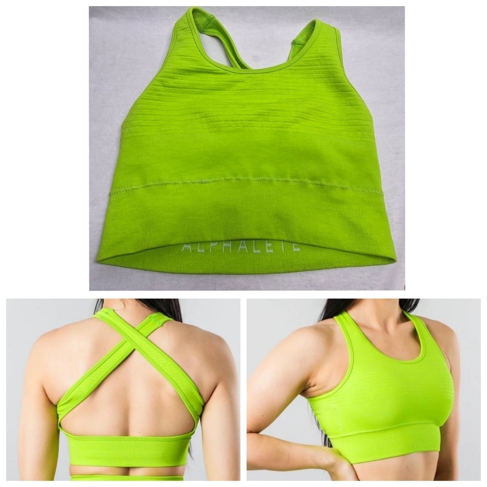Alphalete Vault Bra Size Small In Color VOLT- No padding